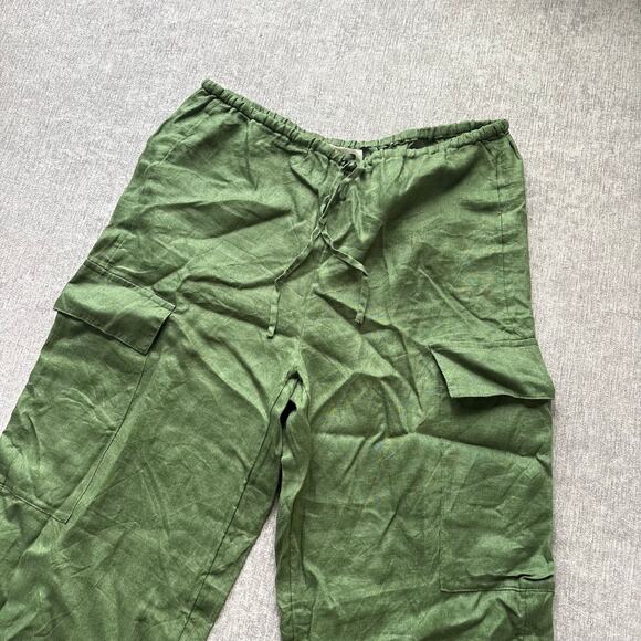 L*Space Linen Straight Leg Cargo Pants - Picture 3 of 7